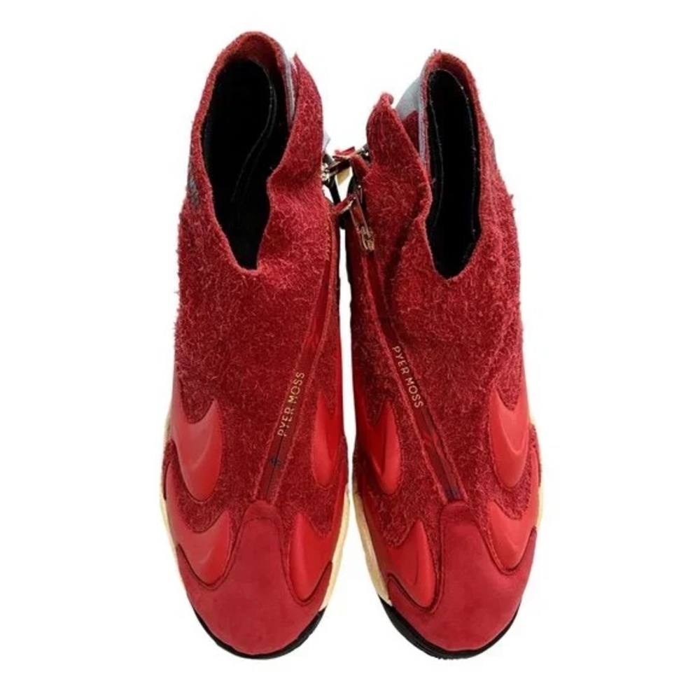 Reebok Pyer Moss Red Sneakers Bold Fashion Statement